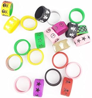 Greede Vape Rings Silicone Anti Slip Band of 25 pcs