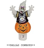 5" NFL Dallas Cowboys Halloween Ghost Night Light