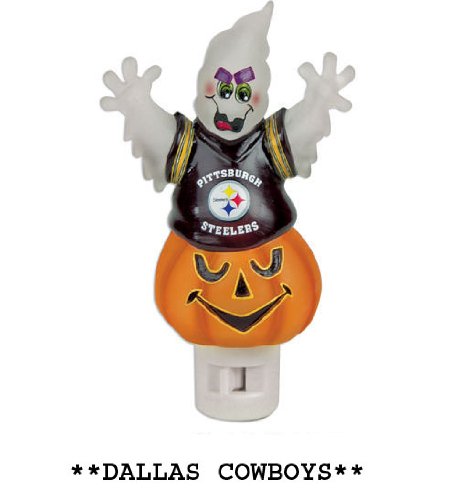 NFL Dallas Cowboys Halloween Ghost Night Light