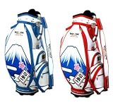 WIN WIN STYLE 富士山/日本一 キャディーバック CB-432 ホワイト/ブルー WIN WIN STYLE 富士山/日本一 キャディーバック CB-432 ホワイト/ブルー