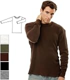 Mens Long Sleeve Combed Thermal Tee