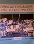 Community Organizing and Development