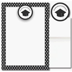 Graduation Hat - Graduation Invitation Kit