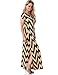 Alki'i Women's Short Sleeve Floor Length Maxi Dress