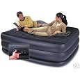 Intex Raised Downy Queen Airbed with Built-in Electric Pump
