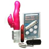 Cal Exotics / Swedish Erotica Royal Surfer Silicone Vibrator Adult Sex Toy Kit