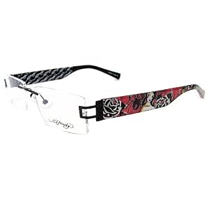 Ed Hardy Lites EHL809 Eyeglasses EHL 809 Black BLK Optical Frames