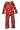 : Good Night Lulu Girl's Santa Long Sleeve 2 pc Pajama Set 12m
