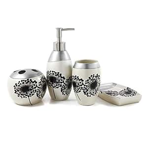 Amazon.com: Dream Bath Dandelion Decal Bath Ensemble 4 ...