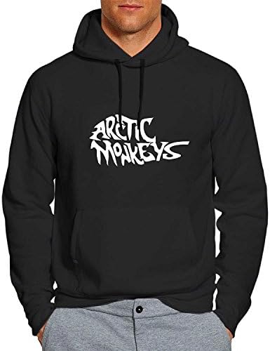 Arctic monkeys white Mens Hoodie and Womens Hoodie Black 2XL