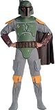 Adult Mens Officially Licensed Gear Star Wars Outfit Deluxe Boba Bobba Fett Costume