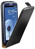 mumbi PREMIUM ECHT Leder Flip Case Samsung Galaxy S3 Tasche