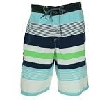 Univibe Striped Board Shorts