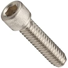 Stainless Steel 18-8 Socket Cap Screw, Vented Hex Socket Drive