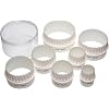Kitchen Craft Plastic Double Edged Biscuit/Pastry Cutters- boxed