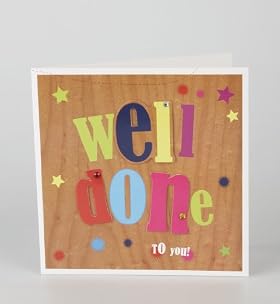 'Well Done' Greeting Card