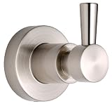 Schon SCRH600SN Single Robe Hook, Satin Nickel