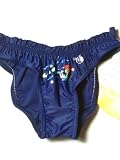 SOLAR Maedchen Badehose suess blau Gr. 92 Pippi Langstrumpf NEU