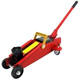 2 Ton Floor Jack Shop Jack Portable Car Jack Folding Hydraulic Floor Jack (Carry Case Included)