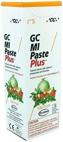 Mi Plus Toothpaste with Fluoride Tutti Frutti 40g (35ml)