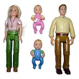 Fisher Price Loving Family Dollhouse Twin Time Dolls