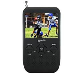 Supersonic SC-335 3.5 Portable TFT LCD TV with FM Radio and SD Card Slot