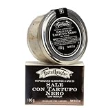 Black Truffle Infused Sea Salt (Sale con Tatufo Nero) 100g.