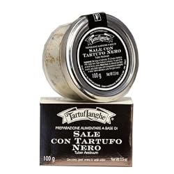 Black Truffle Infused Sea Salt (Sale con Tatufo Nero) 100g.