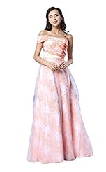 Chiffon/Satin Cocktail Floor Length General Print Lace Evening Dress/Prom Dress/Wedding Party Dress 