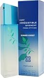 Very Irresistible Fresh Attitude Summer Sorbet By Givenchy For Men Edt Spray 3.4 Oz