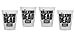 The Walking Dead Shot Glass Set Of 4