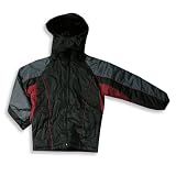 Sportier - Toddler Boys Winterweight Coat, Black Charcoal Grey