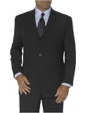 Calvin Klein Three-Button, Side-Vented, Flat-Front Suit