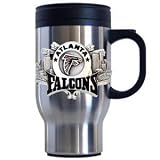 Atlanta Falcons Stainless Steel & Pewter Travel Mug