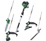 Gartenwerkzeuge:4-in-1 Multifunktions-Gartengert Thermik (Motorsense, Trimmer, Heckenschere, Astsge)