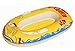 Bestway 34009g - Kinder Badeboot, 137 x 89 cm, gelb, Schlauchboot