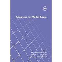 Advances in Modal Logic Volume 8: Volume 8