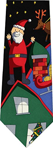 Save The ChildrenSanta Black New Novelty Tie