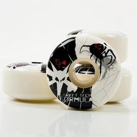 Bones Black Widow (Set of 4) Skateboard Wheels - 54mm