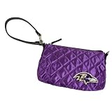 Littlearth Baltimore Ravens Quilted Wristlet
