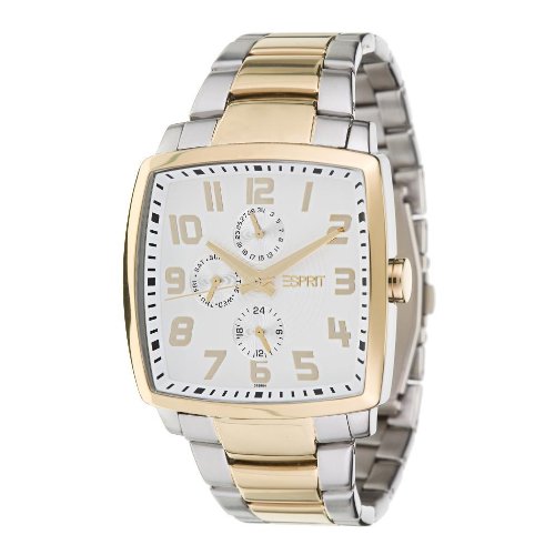 Esprit Herren-Armbanduhr Cool Trick Gold Silver ES101881005