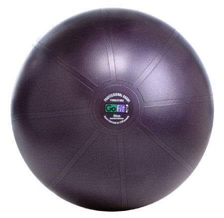 GoFit Ultimate Burst Resistant Core Stability Ball with Workout DVD (65 cm)