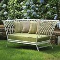 Provence Salon Daybed - Sheffield,Canvas/Spa Blue - Grandin Road
