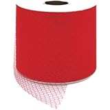 Falk 3-Inch Net Mesh, 40-Yard Spool, Red