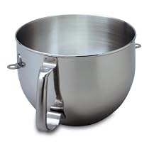KitchenAid KN2B6PEH Stainless Steel Mixing Bowl with Ergonomic Handle 6-qt.