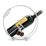 Review Quality Gold  / Metal Puzzle Wine Caddy
