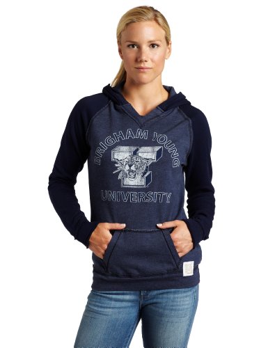 NCAA Women's Blue Byu Cougars 2-Tone Hoodie