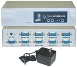 VGA Video Splitter 1 PC to 8 Monitors, 400MHZ
