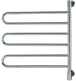 Jeeves J-B003 B Swivel Jill 25-Inch x 29-Inch Towel Warmer, Brushed