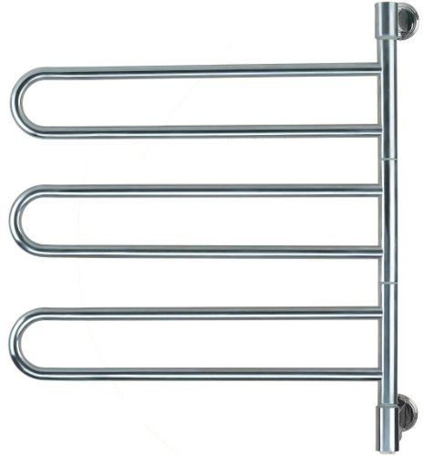 Jeeves J-B003 B Swivel Jill 25-Inch x 29-Inch Towel Warmer, Brushed